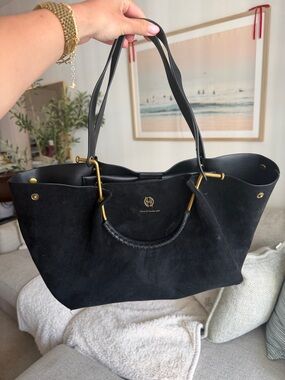 House of Harlow suede purse